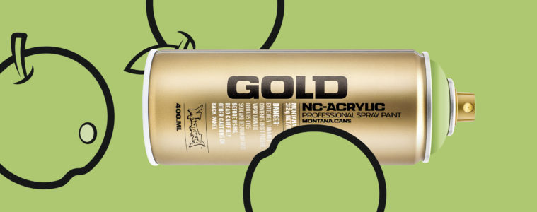 Montana GOLD color G6020 GREEN APPLE